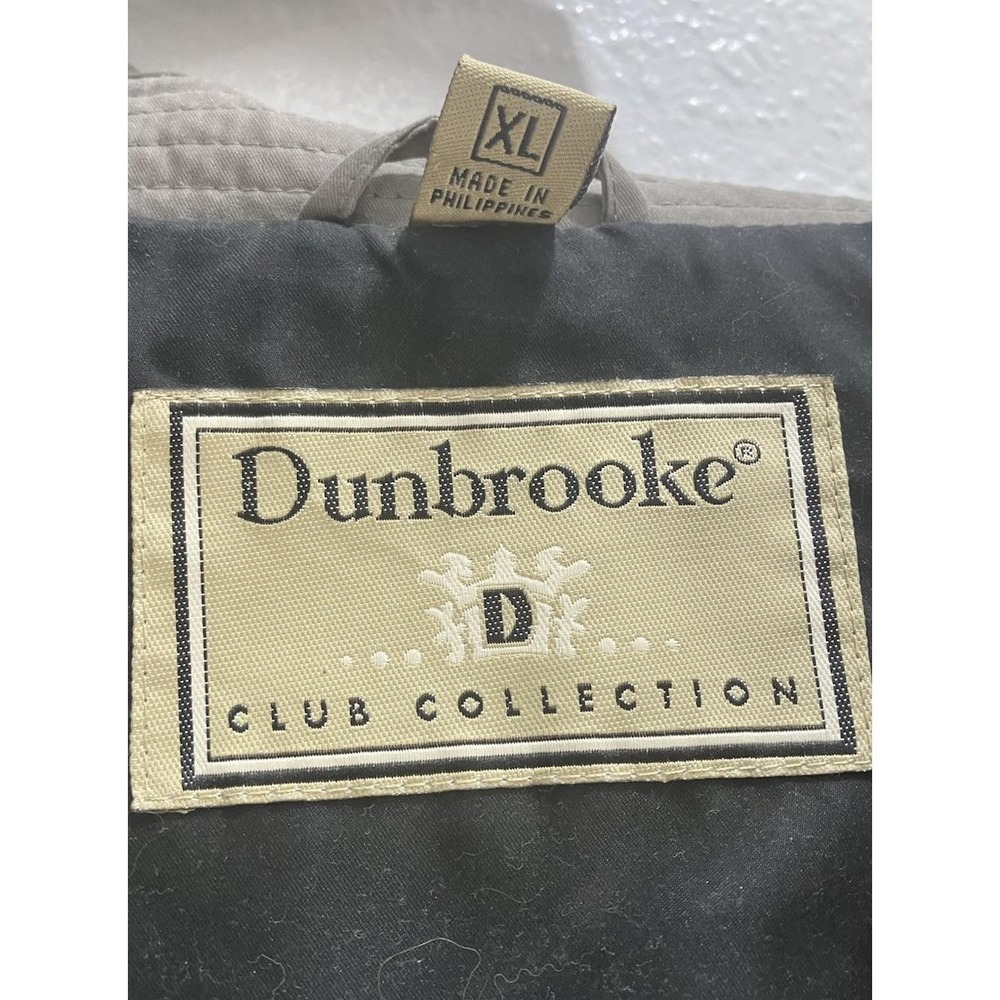 Vintage 90s BF Goodrich Dunbrooke Club Collection Jacket Mens XL Tan Workwear - Picture 7 of 11